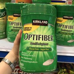 Bột Hòa Tan Chất Xơ Kirkland Signature Optifiber - Hỗ Trợ Tiêu Hóa Tự Nhiên, Giảm Cảm Giác Thèm Ăn, Duy Trì Sức Khỏe Đường Ruột