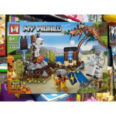 Lắp ráp My World thế giới của tôi 4in1 có 4 phân loại MG1335A MG1335B MG1335C MG1335D