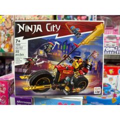 Lắp ráp xe Ninja city 7200 gồm 312 chi tiết lắp ghép