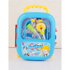 Đồ chơi bác sĩ đựng trong vali kéo 8810 có đèn và âm thanh, có 2 màu, đồ chơi nhập vai, đồ chơi hướng nghiệp cho bé
