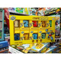 Bộ đồ chơi lắp ghép robot từ các con số tự nhiên (188-41)