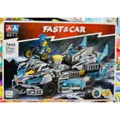Bộ lắp ráp CHAOBAO 7644 Fast & Car mô hình xe ô tô đua thể thao