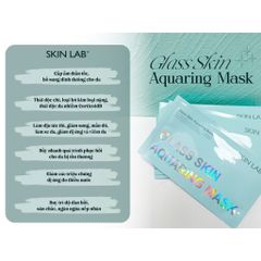 Mặt Nạ Dưỡng Ẩm Skinlab Glass Skin Aquaring Mask 30g - Cấp Nước, Giảm Kích Ứng, Phục Hồi Làm Dịu Da