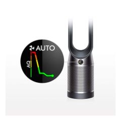 Quạt Không Cánh Dyson Pure Cool TP04 - Làm Mát và Lọc Không Khí Hiện Đại, Điều Khiển Từ Xa, Chế Độ Thổi Ngược Gió
