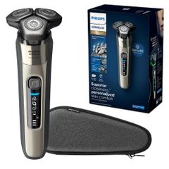 Máy Cạo Râu Philips S9502/83 - Công Nghệ Cảm Biến Thông Minh, Cạo Sạch Gần Gũi, Dễ Dàng, Sạc Nhanh 1 Giờ, Đầu Cạo Bảo Vệ Da