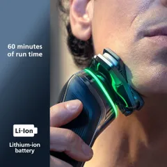 Máy Cạo Râu Philips S9696 - Công Nghệ Super Lift & Cut, Cạo Sạch, Nhẹ Nhàng, Cảm Biến Mật Độ Râu, Vệ Sinh Tự Động, Gọn Nhẹ