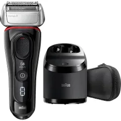 Máy Cạo Râu Braun Series 8 8380cc - Công Nghệ Sonic, Cạo Khô & Ướt, Làm Sạch Tự Động, Chất Lượng Đức