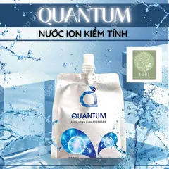 10 Túi Nước Uống Quantum - Nước Ion Kiềm Giàu Hydrogen - Hỗ Trợ Chống Oxy Hóa, Cân Bằng pH