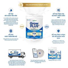 Sữa bột Nutifood Sweden GrowPLUS+ Tiêu Hóa (Xanh Nhạt) - Tiêu hóa khỏe, tăng cân Lon 800g