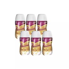 Sữa Bột Pha Sẵn Glucerna  Abbot Hương Vani Lốc 6 Chai x 220ml Hỗ Trợ Kiểm Soát Đường Huyết