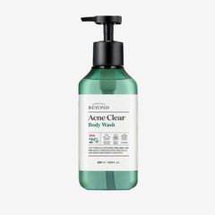 Sữa Tắm Giảm Mụn Lưng Beyond Acne Clear Body Wash 500ml - AHA BHA PHA Chăm Sóc Da Hiệu Quả, Giảm Nhờn, Ngừa Mụn