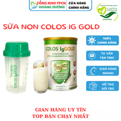Colos IgGold  - Sữa non kháng thể Newzeland – 450gr – Chính hãng