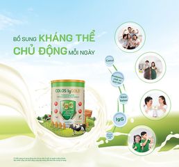 Colos IgGold  - Sữa non kháng thể Newzeland – 450gr – Chính hãng