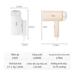 Bàn Là Hơi Nước Cầm Tay Seka SKM77 Dung Tích 170mL Model Mới Nhất - Bảo Hành 1 Năm 1 Đổi 1