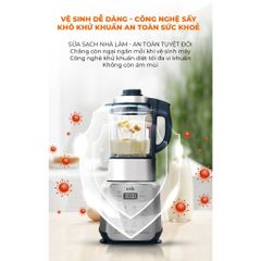 Máy Làm Sữa Hạt UNIE V9S PRO 1800W - Phiên Bản Mới Nhất 2024, Dung Tích 1.75L, Xay Êm Mịn, Bảo Hành 24 Tháng