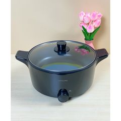 Nồi Lẩu Điện Đa Năng LocknLock EJP331BLK 5L - Nồi Điện Mini EJP316BLK 1.2L và EJP156MIT 2L - Tiết Kiệm Điện, Đa Chức Năng