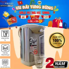 Bình Thủy Điện LocknLock EJK582BEG (5L) Công Suất 750W, Ruột Thép Không Gỉ - Bảo Hành 2 Năm