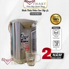 Bình Thủy Điện LocknLock EJK582BEG (5L) Công Suất 750W, Ruột Thép Không Gỉ - Bảo Hành 2 Năm