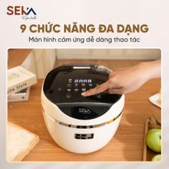Nồi Cơm Tách Đường SEKA SK1009 - Lòng Nồi Inox, Dung Tích 1.8L, Chức Năng Đa Dạng, Hàng Chính Hãng, An Toàn Cho Sức Khỏe