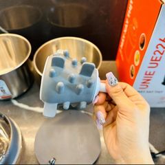 Máy Xay Thịt Inox 2 Cối 2,5L Unie UE-226 - Xay Thịt, Hành, Tỏi Nhanh Chóng, Hàng Chính Hãng, 4 Lưỡi Dao Sắc Bén