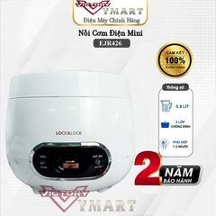 Nồi Cơm Điện LocknLock 1,2L EJR384IVY - Công Nghệ Thông Minh, 6 Chế Độ Nấu, Bảo Hành 2 Năm, Thiết Kế Hiện Đại