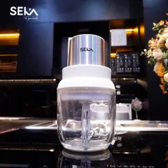 Máy Xay Thịt SEKA SK2287 Đa Năng 500W - Bộ 2 Cối Thủy Tinh, Lưỡi Dao 4/6 Cánh, Thiết Kế An Toàn, Hiệu Suất Cao, Sản Phẩm Chính Hãng