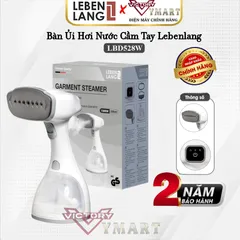 Bàn Là Hơi Nước Cầm Tay LEBENLANG LBD528W 1500W 300ML - Văn Phòng, Du Lịch - Bảo Hành 24 Tháng Chính Hãng