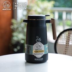 Bình Giữ Nhiệt, Phích Giữ Nhiệt 2GOOD B68 Màu Đen, 1680ml, Bình Giữ Nhiệt Điện Tử Chính Hãng