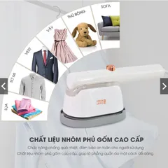 Bàn Là Hơi Nước Mini LEBENLANG LBL5285 Công Suất 1000W, Làm Nóng Trong 30s, Mặt Là Phủ Gốm - Hàng Chính Hãng