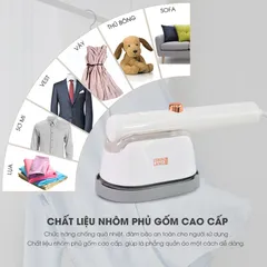Bàn Là Hơi Nước Mini LEBENLANG LBL5285 Công Suất 1000W, Làm Nóng Trong 30s, Mặt Là Phủ Gốm - Hàng Chính Hãng
