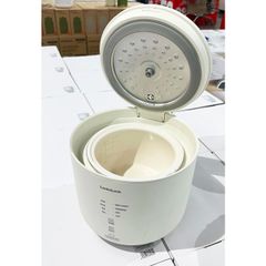Nồi Cơm Điện LocknLock Bianco 1L EJR334IVY - Lòng Men Sứ, Thông Minh, Đa Chức Năng, Bảo Hành 2 Năm - Giữ Ấm Tự Động, Thiết Kế Sang Trọng
