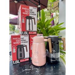 Bình Giữ Nhiệt Cao Cấp 2Good B52, Dung Tích 1.8L, Inox 304/316, Giữ Nóng Lạnh 24h, An Toàn, Bảo Hành 5 Năm