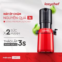 Máy Ép Chậm Nguyên Quả Lazychef 3S LC04ME Premium 200W - Máy Ép Trái Cây, Làm Kem Tươi, Thiết Kế Tiện Lợi và Hiệu Quả Cao