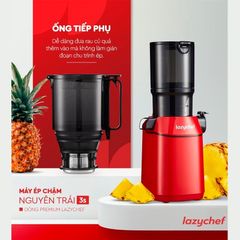 Máy Ép Chậm Nguyên Quả Lazychef 3S LC04ME Premium 200W - Máy Ép Trái Cây, Làm Kem Tươi, Thiết Kế Tiện Lợi và Hiệu Quả Cao