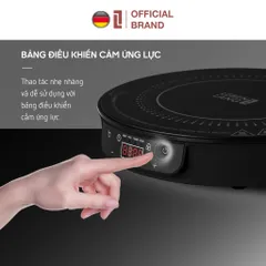 Bếp từ đơn LEBENLANG LBII5505 mặt kính chịu lực, hẹn giờ, cài đặt thời gian nấu, 2000W Chính Hãng