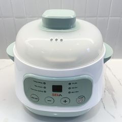 Nồi Nấu Cháo Chậm 6 Chức Năng SEKA GT68 (1L)  - SK6132 (0,8L) Cho Bé Ăn Dặm, Bảo Hành 12 Tháng