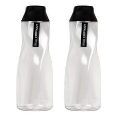 Bình Đựng Nước Lock&Lock Iceberg 700ml HAP559BLK - Bình Giữ Nhiệt Nhựa PET An Toàn, Thiết Kế Gọn Nhẹ, Màu Đen