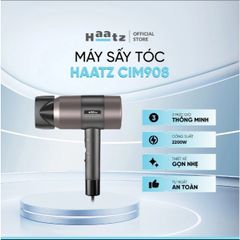 Máy Sấy Tóc Haatz CIM908 - Chuyên Nghiệp 1800W 3 Chế Độ Nóng Lạnh, Tự Động Ngắt Khi Quá Nhiệt, Bảo Hành 2 Năm, Hàng Chính Hãng