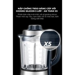 Máy Làm Sữa Hạt Đa Năng Unie V9S PRO 1800W, Dung Tích 1.75L, Tiếng Ồn Thấp, Công Nghệ Khử Khuẩn, Tặng Kèm Ấm Unie