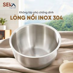 Nồi Cơm Điện Tách Đường SEKA SK1009 - Inox An Toàn 1.8L, 9 Chức Năng Đa Dạng, Bảo Vệ Sức Khỏe, Tặng Kèm Máy Vắt Cam LocknLock