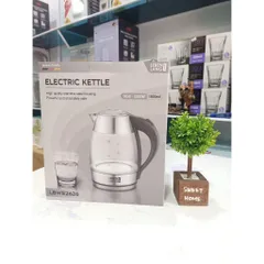 (Bảo Hành 2 Năm) Ấm Đun Siêu Tốc Thủy Tinh 1,8L Lebenlang LBWE2626 Công Suất 2200W - Hàng Chính Hãng