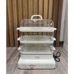 Nồi Hấp Điện Đa Năng 18L Lebenlang LBEL5031 - Nồi Hấp 3 Tầng 900W Giữ Chất Dinh Dưỡng, Tiện Lợi Cho Gia Đình