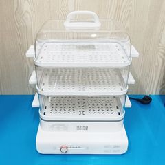 Nồi Hấp Điện Đa Năng 18L Lebenlang LBEL5031 - Nồi Hấp 3 Tầng 900W Giữ Chất Dinh Dưỡng, Tiện Lợi Cho Gia Đình
