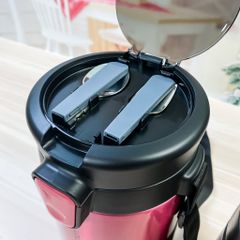 Bộ Hộp Cơm Giữ Nhiệt Easy Take Lunch Box LocknLock LHC8034 (2000ml) - Chất Liệu Cao Cấp
