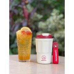 Cốc Giữ Nhiệt 2GOOD C27 Inox 316 Cao Cấp 380ml với Nắp Chống Tràn - Cốc Cafe Sang Trọng, Giữ Nhiệt 6-8 Tiếng, Hàng Chính Hãng