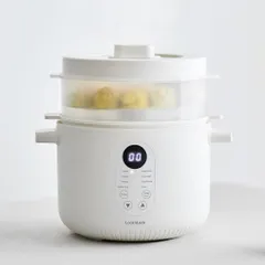 Nồi Nấu Chậm Đa Năng LocknLock Bianco 2.5L EJP164IVY - 7 Chức Năng, Gồm 4 Thố Sứ, Giữ Ấm & Hẹn Giờ 24H