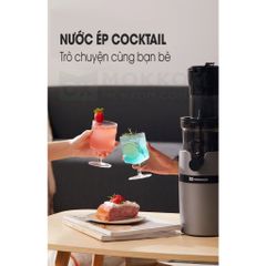 Máy Ép Chậm Trái Cây Mokkom MK-199 - Ép Nguyên Quả, Kiệt Bã 97% - Thiết Kế Gọn Nhẹ, Bảo Hành 1 Năm