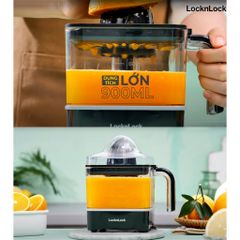 Máy Vắt Cam Locknlock EJJ246BLK 0,9L - Máy Ép Trái Cây Tiện Dụng, Cường Độ 40W, Thiết Kế Đẹp, Thương Hiệu Hàng Đầu, Bảo Hành 2 Năm
