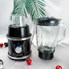 Máy Xay Sinh Tố LocknLock EJM376BLK 1,5L, 600W - Thiết Kế Hiện Đại, Kèm Cối Nhỏ, Xay Nhuyễn Thực Phẩm Nhanh Chóng