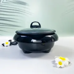 Nồi Lẩu Điện Đa Năng 5L LocknLock EJP331BLK 1650W, Chống Dính Cao Cấp, Thiết Kế Sang Trọng, Đa Chức Năng Nấu Nướng
